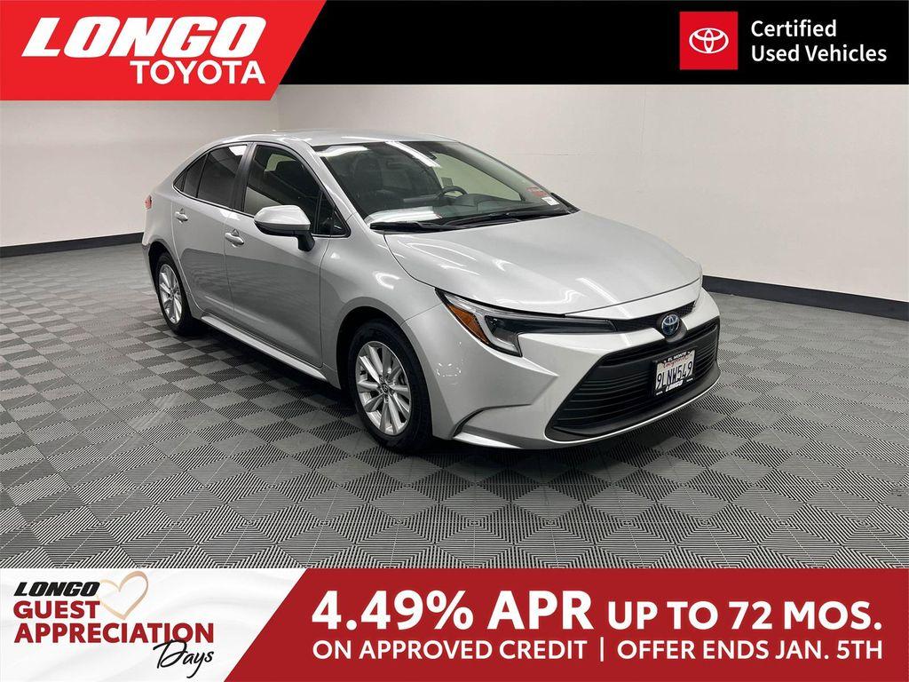 used 2024 Toyota Corolla Hybrid car, priced at $21,388