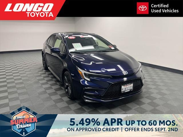 used 2024 Toyota Corolla Hybrid car, priced at $25,588
