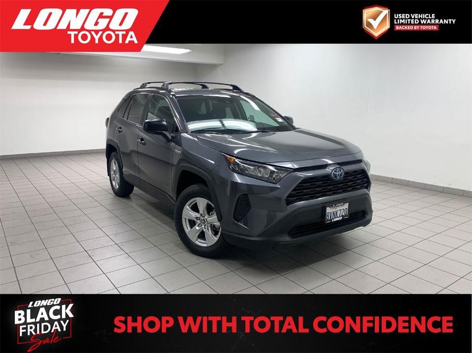 used 2021 Toyota RAV4 Hybrid car, priced at $29,288