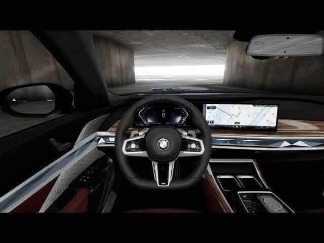 new 2025 BMW 740 car, priced at $125,125