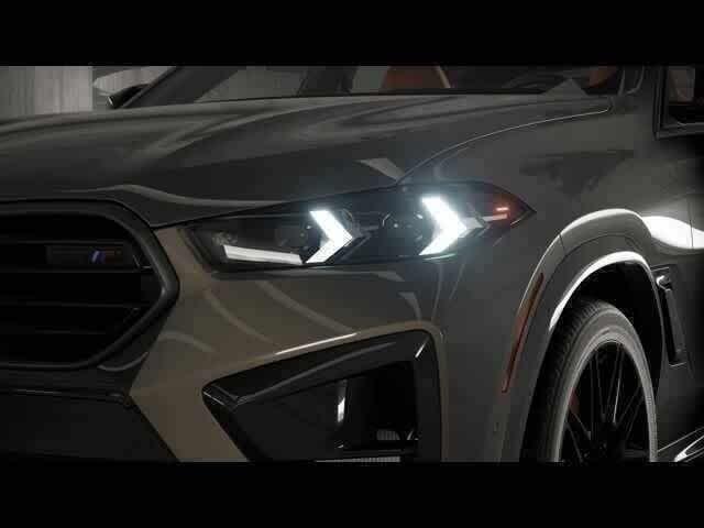 new 2025 BMW X6 M car, priced at $141,025