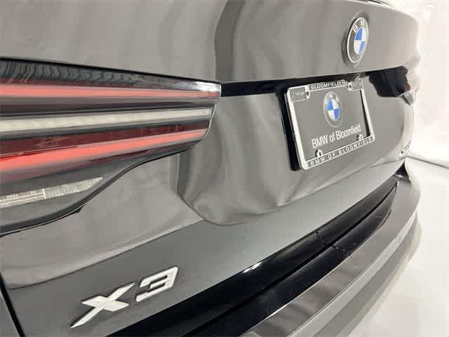 used 2022 BMW X3 car, priced at $29,295