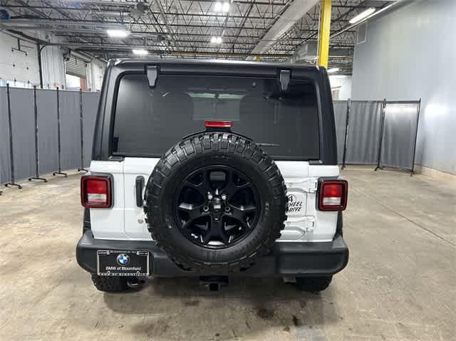 used 2023 Jeep Wrangler car, priced at $27,999