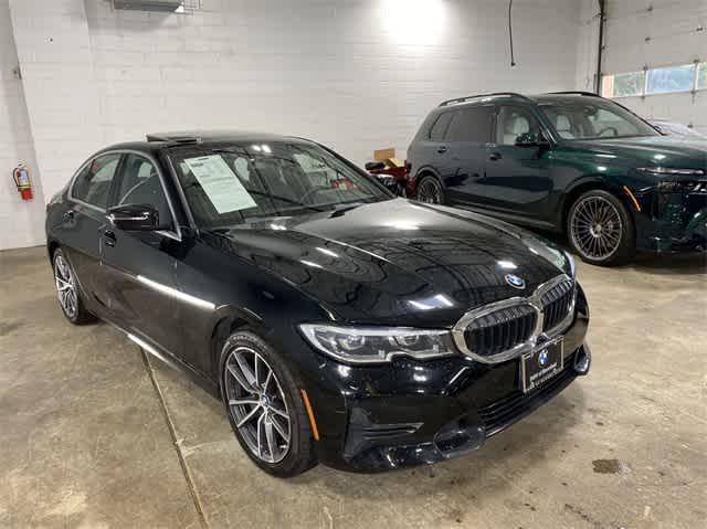 used 2021 BMW 330 car, priced at $28,499