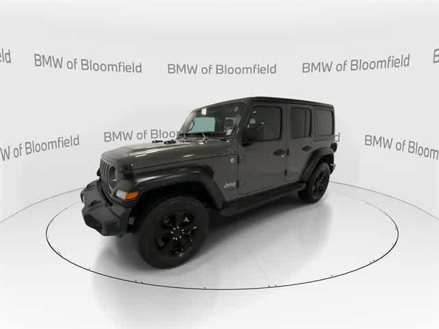 used 2020 Jeep Wrangler Unlimited car, priced at $21,598