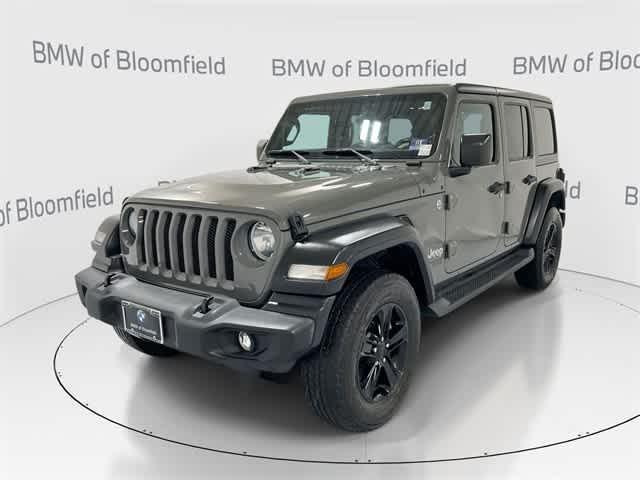used 2020 Jeep Wrangler Unlimited car, priced at $21,598