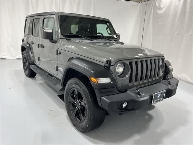 used 2020 Jeep Wrangler Unlimited car, priced at $21,598