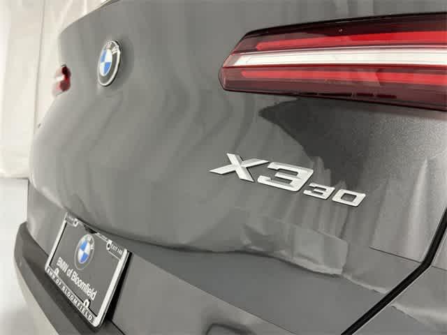 used 2025 BMW X3 car, priced at $52,698