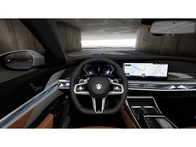 new 2025 BMW 740 car, priced at $105,525