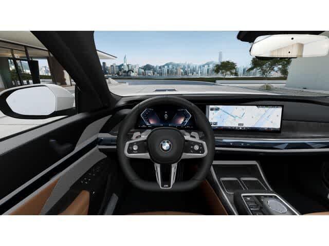 new 2025 BMW 740 car, priced at $104,055