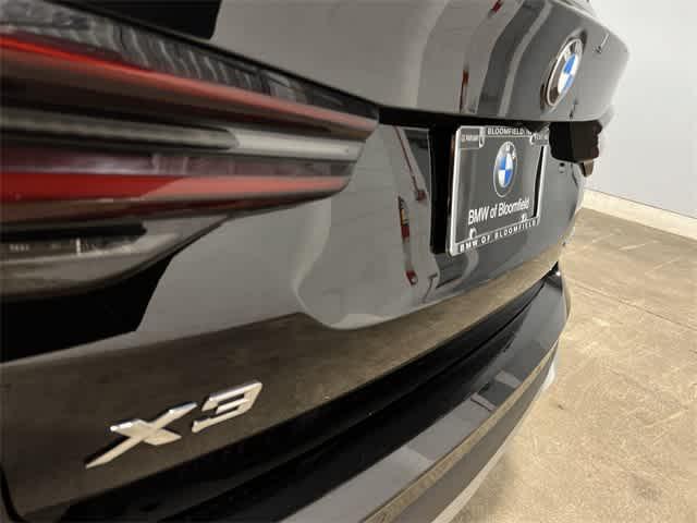 used 2022 BMW X3 car, priced at $29,800