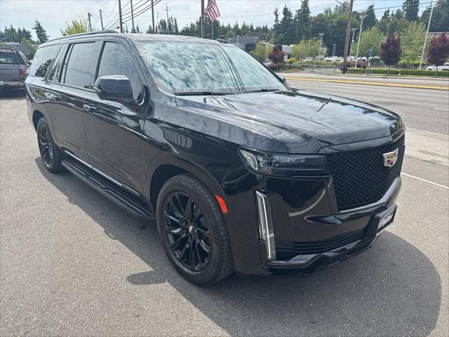used 2021 Cadillac Escalade ESV car, priced at $63,991
