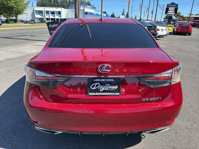 used 2016 Lexus GS 200t car, priced at $18,991