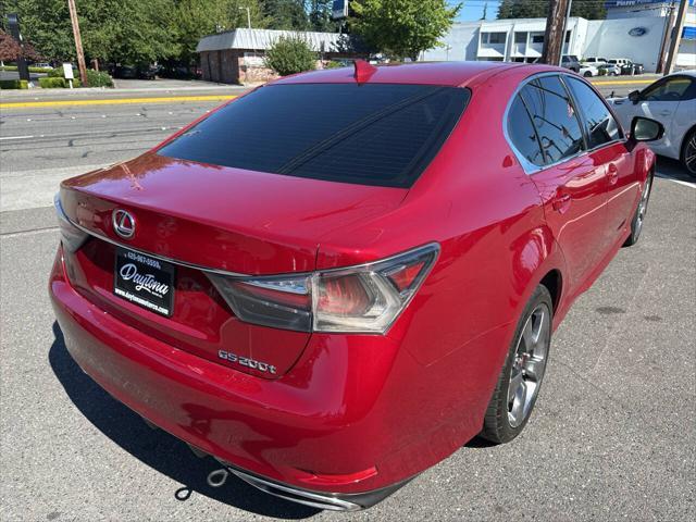 used 2016 Lexus GS 200t car, priced at $18,991