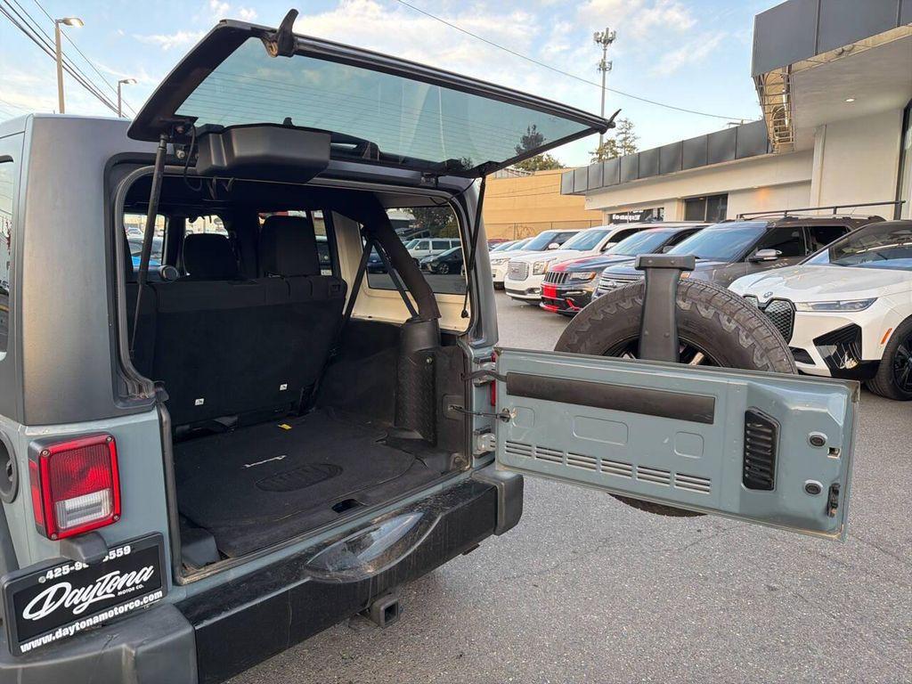 used 2015 Jeep Wrangler Unlimited car, priced at $11,991