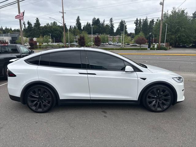 used 2022 Tesla Model X car, priced at $58,991