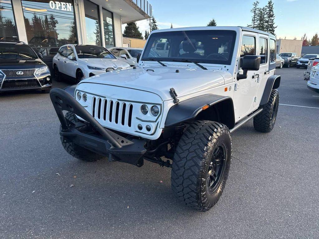 used 2015 Jeep Wrangler Unlimited car, priced at $14,991