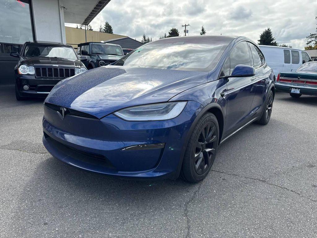 used 2022 Tesla Model X car, priced at $59,991