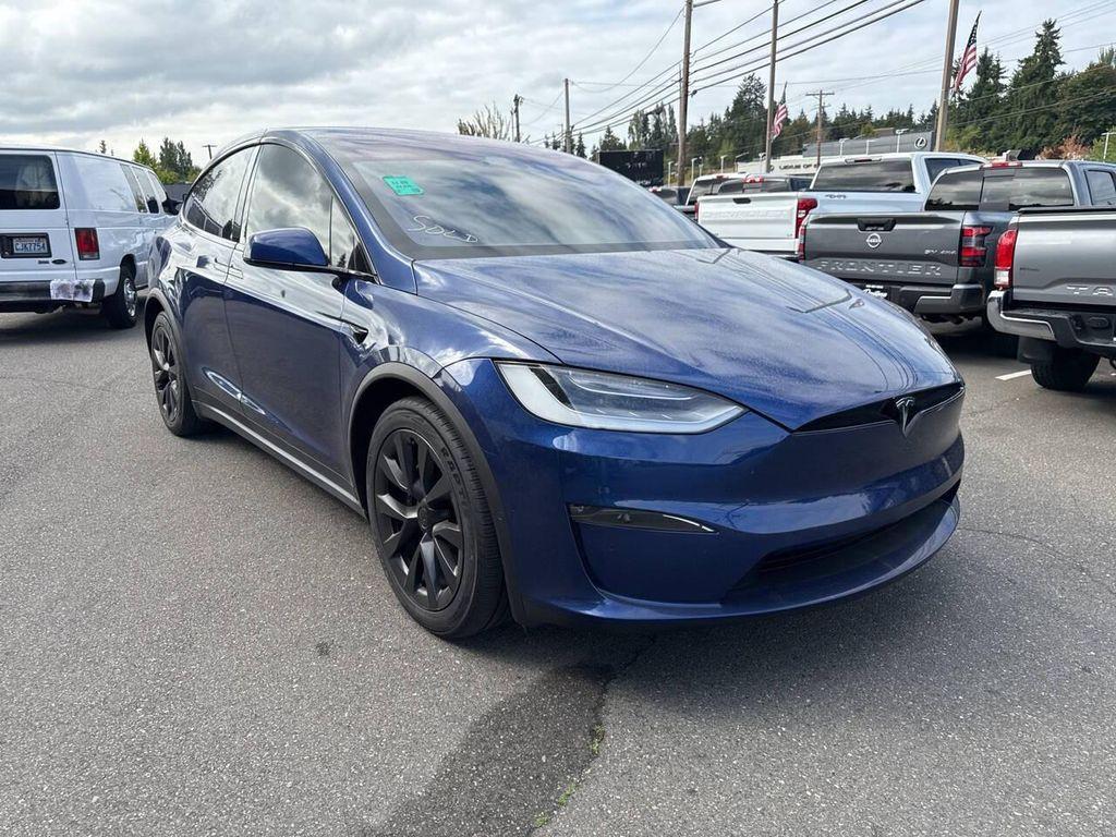 used 2022 Tesla Model X car, priced at $59,991