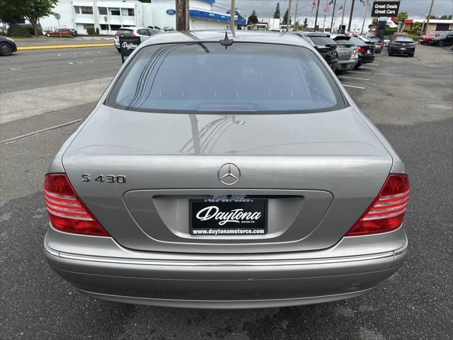 used 2004 Mercedes-Benz S-Class car, priced at $9,991