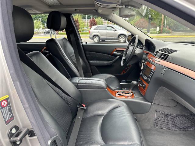 used 2004 Mercedes-Benz S-Class car, priced at $9,991
