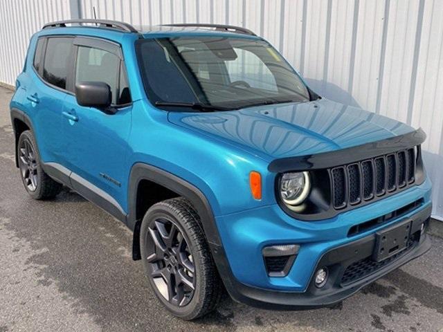 used 2021 Jeep Renegade car, priced at $17,850