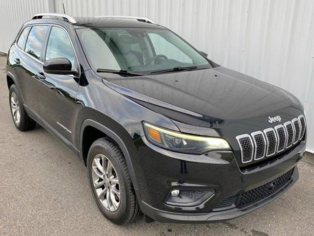 used 2021 Jeep Cherokee car, priced at $17,187