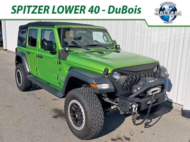 used 2018 Jeep Wrangler Unlimited car, priced at $22,230