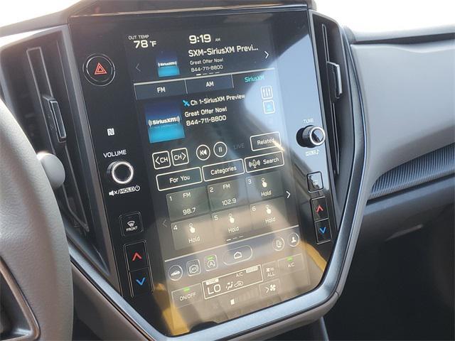 new 2025 Subaru Crosstrek car, priced at $31,031