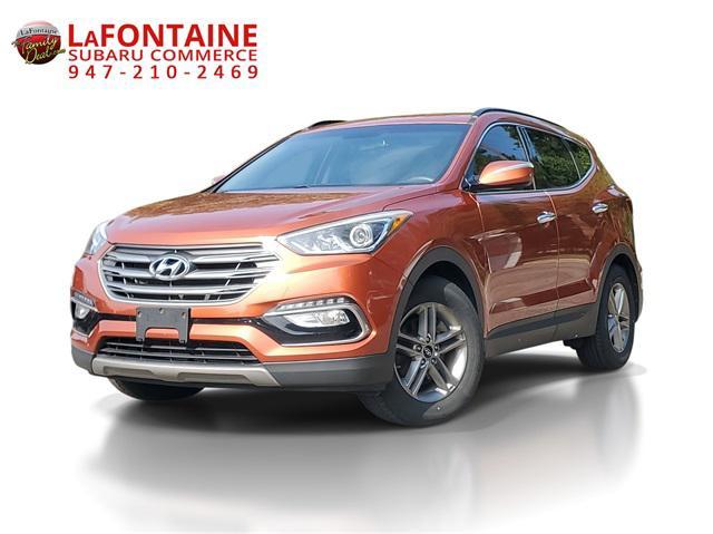 used 2018 Hyundai Santa Fe Sport car, priced at $11,265