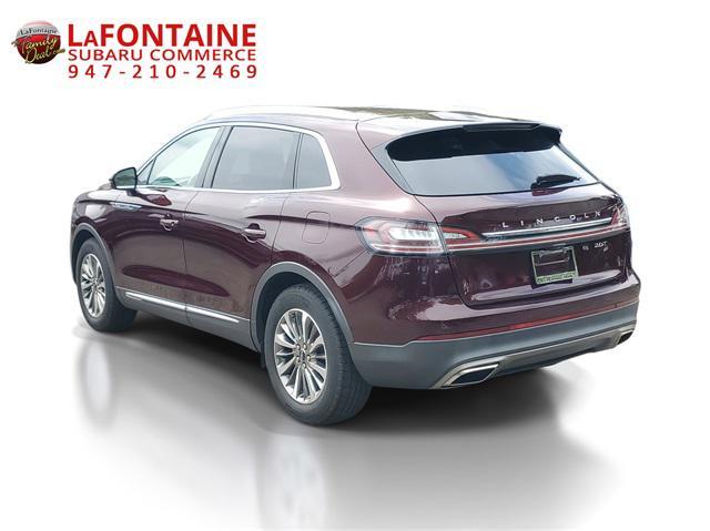 used 2019 Lincoln Nautilus car, priced at $21,295