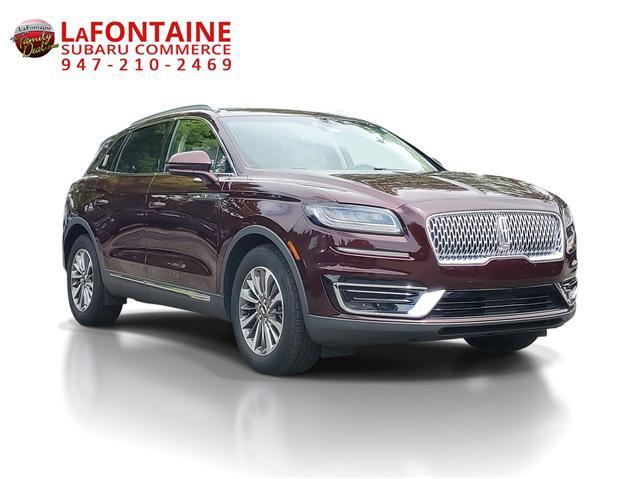 used 2019 Lincoln Nautilus car, priced at $21,295