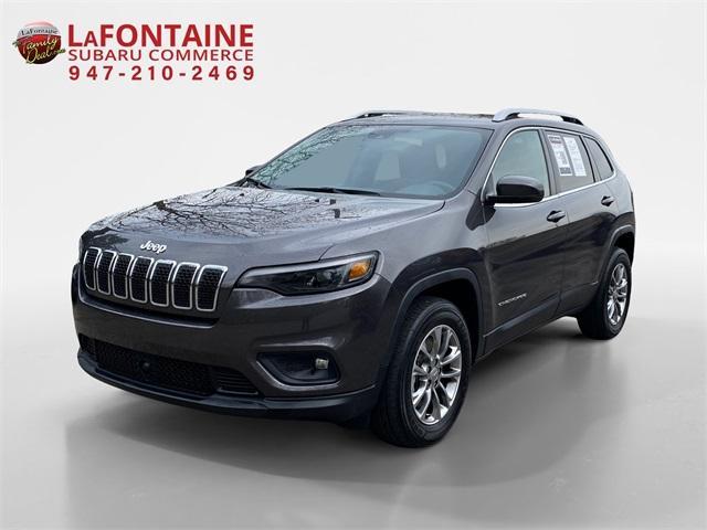 used 2021 Jeep Cherokee car, priced at $25,015