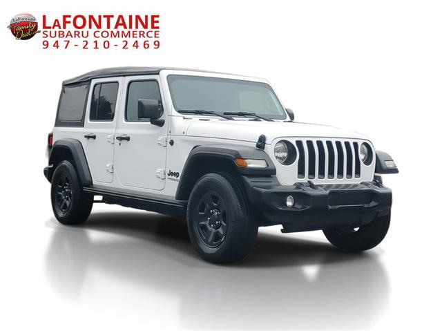 used 2022 Jeep Wrangler Unlimited car, priced at $29,595