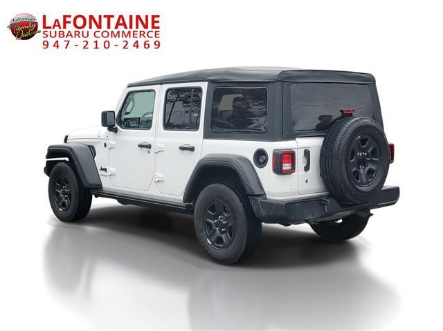 used 2022 Jeep Wrangler Unlimited car, priced at $29,595