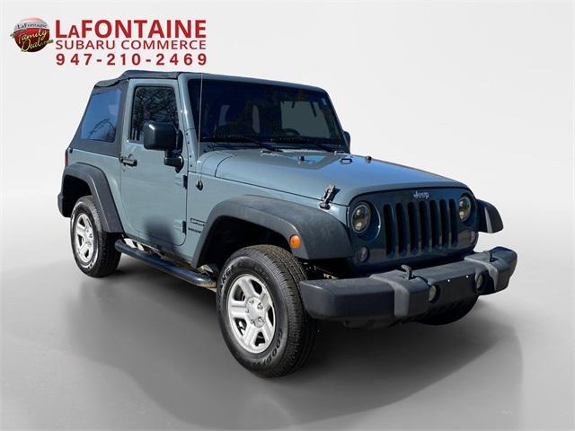 used 2014 Jeep Wrangler car, priced at $17,095