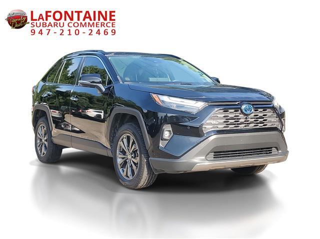 used 2023 Toyota RAV4 Hybrid car, priced at $34,495