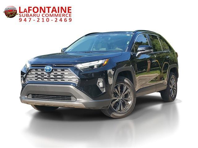 used 2023 Toyota RAV4 Hybrid car, priced at $34,495