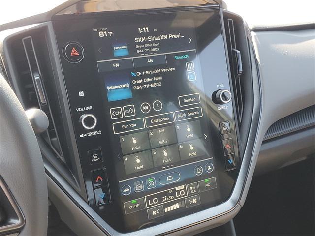 new 2025 Subaru Crosstrek car, priced at $33,110