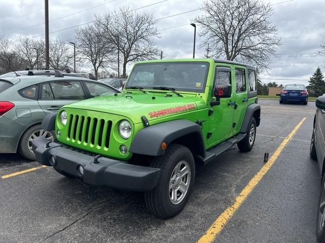 used 2016 Jeep Wrangler Unlimited car, priced at $23,455