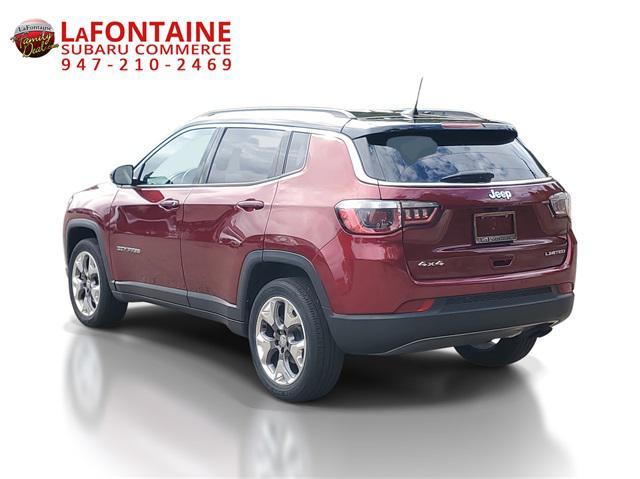 used 2020 Jeep Compass car, priced at $19,350