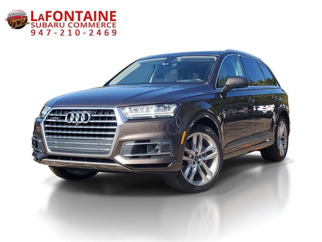 used 2018 Audi Q7 car, priced at $22,555