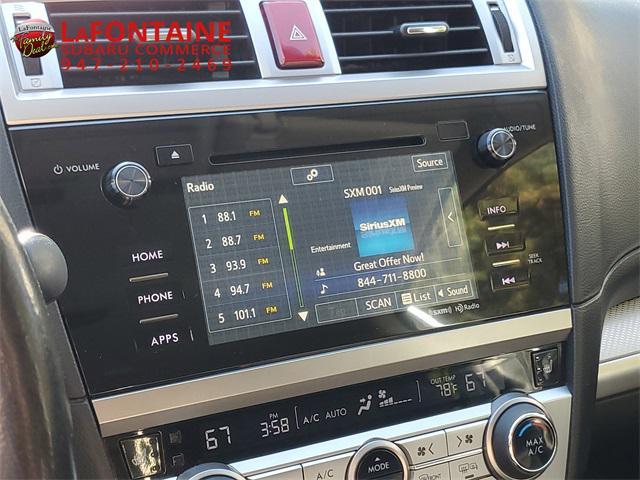 used 2017 Subaru Outback car, priced at $13,875
