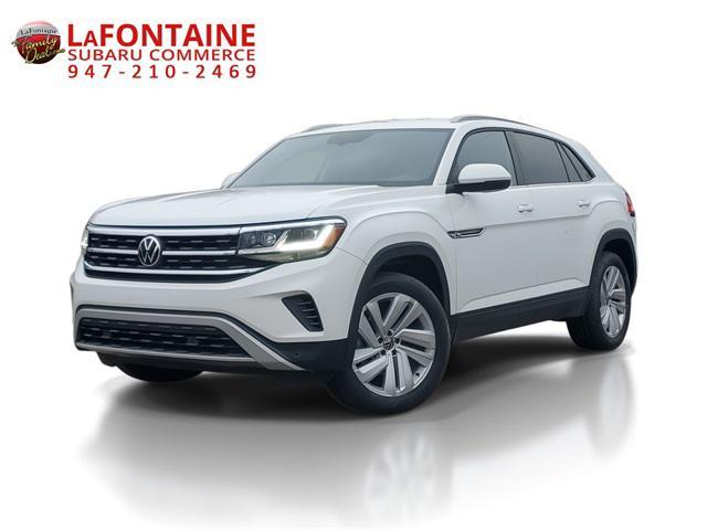 used 2021 Volkswagen Atlas Cross Sport car, priced at $25,295