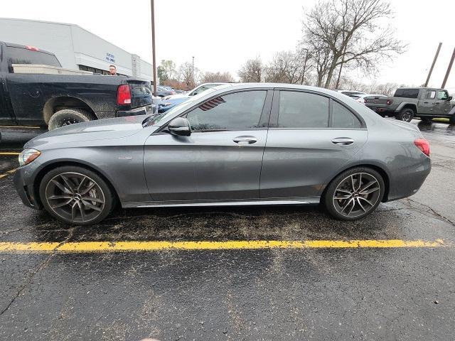 used 2019 Mercedes-Benz AMG C 43 car, priced at $35,685