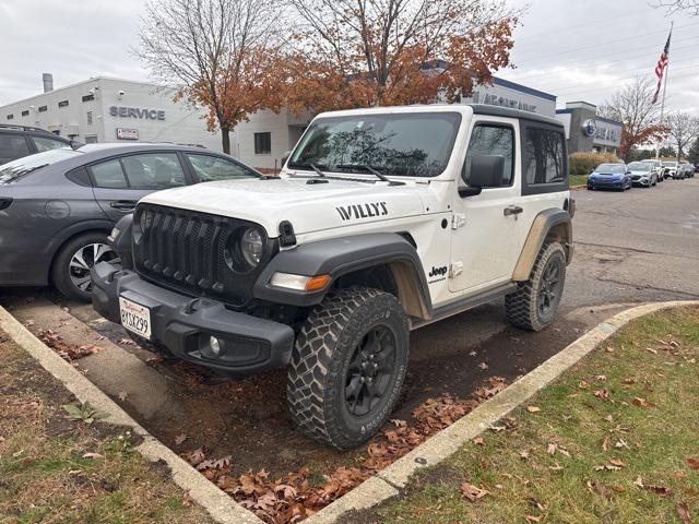 used 2021 Jeep Wrangler car, priced at $28,495