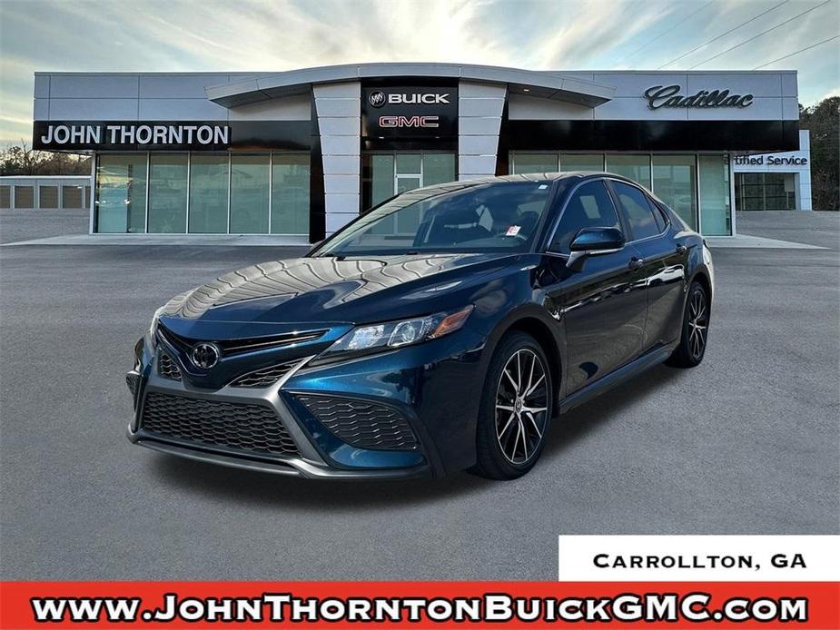 used 2021 Toyota Camry car, priced at $24,202