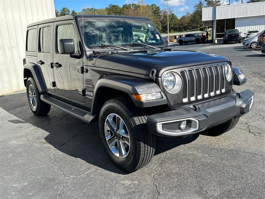 used 2020 Jeep Wrangler Unlimited car, priced at $32,397