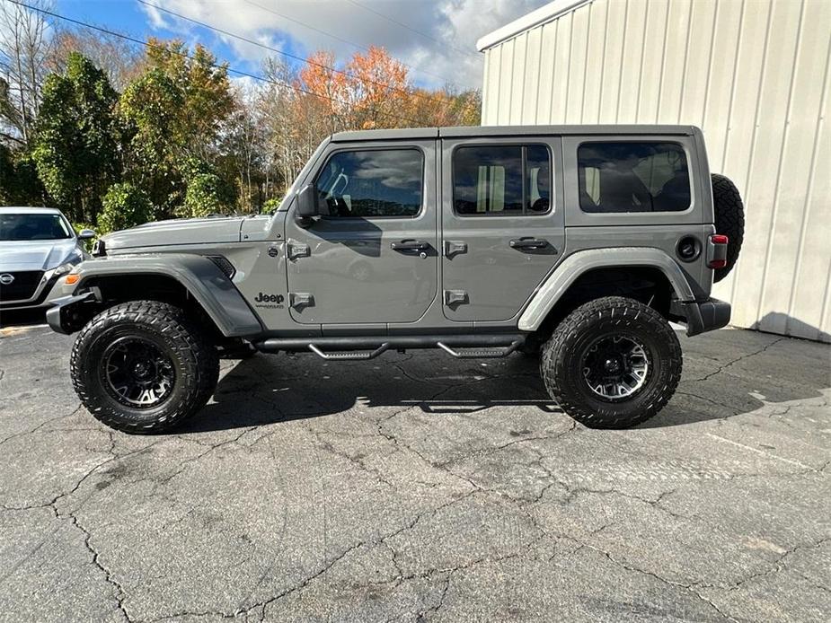 used 2020 Jeep Wrangler Unlimited car, priced at $29,410