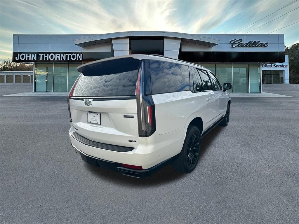 used 2024 Cadillac Escalade ESV car, priced at $78,452
